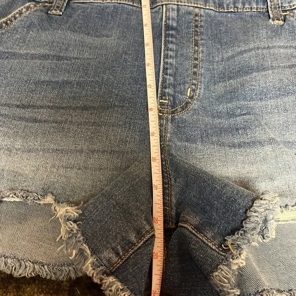 Overall Shorts Denim - Picture 9 of 11